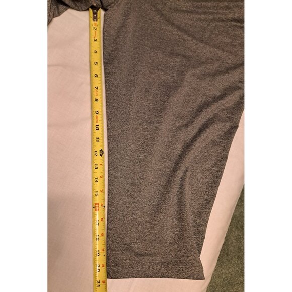 Tek Gear Women’s Xl On The Go Mid Rise Capri Grey Stretch Pants RN#73277 - Picture 6 of 7